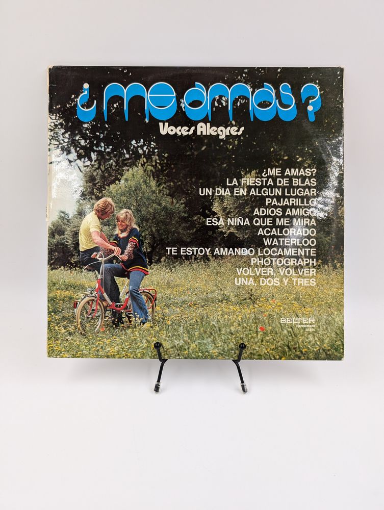 Vinyle 33 tours Me Amas ? Voces Alegres (La Fiesta de Blas?) 5 Vulbens (74)