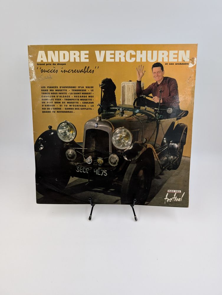 Vinyle 33 tours Andr� Verchuren :  Succ�s Increvables  3 Vulbens (74)