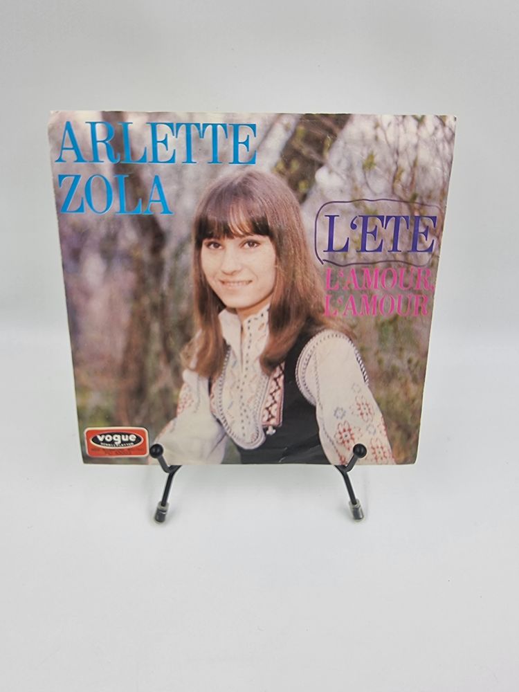 Vinyle 45 tours Arlette Zola : L'�t� L'Amour L'Amour 4 Vulbens (74)
