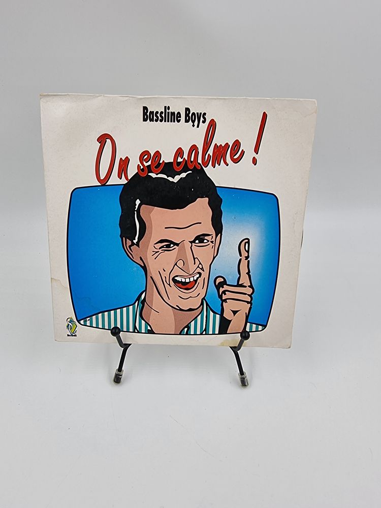 Vinyle 45 tours Bassline Boys : On se Calme ! avec fourreau	 2 Vulbens (74)