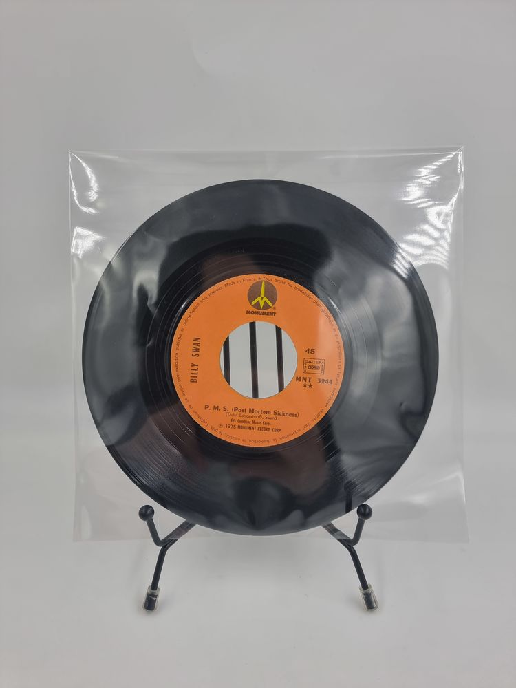 Vinyle 45 tours Billy Swan : P.M.S. (Post Mortem Sickness) 4 Vulbens (74)