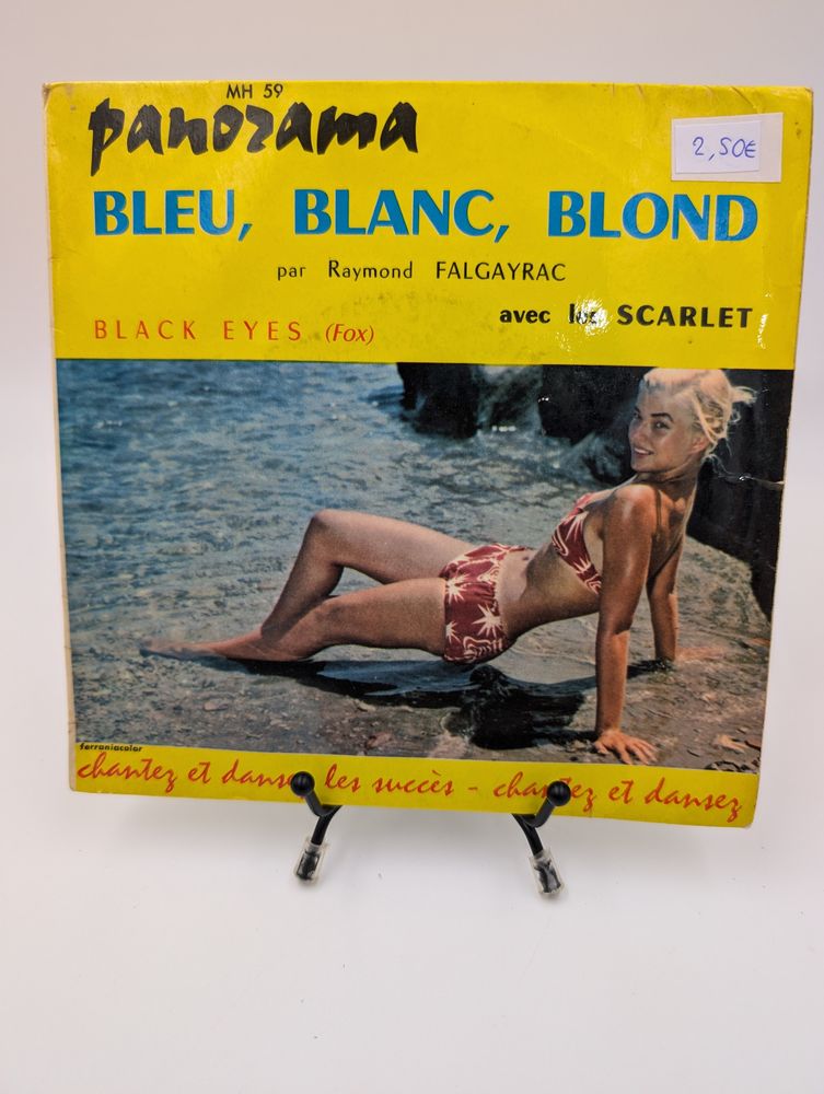 Vinyle 45 tours Black Eyes (Fox) avec les Scarlet : Bleu... 3 Vulbens (74)