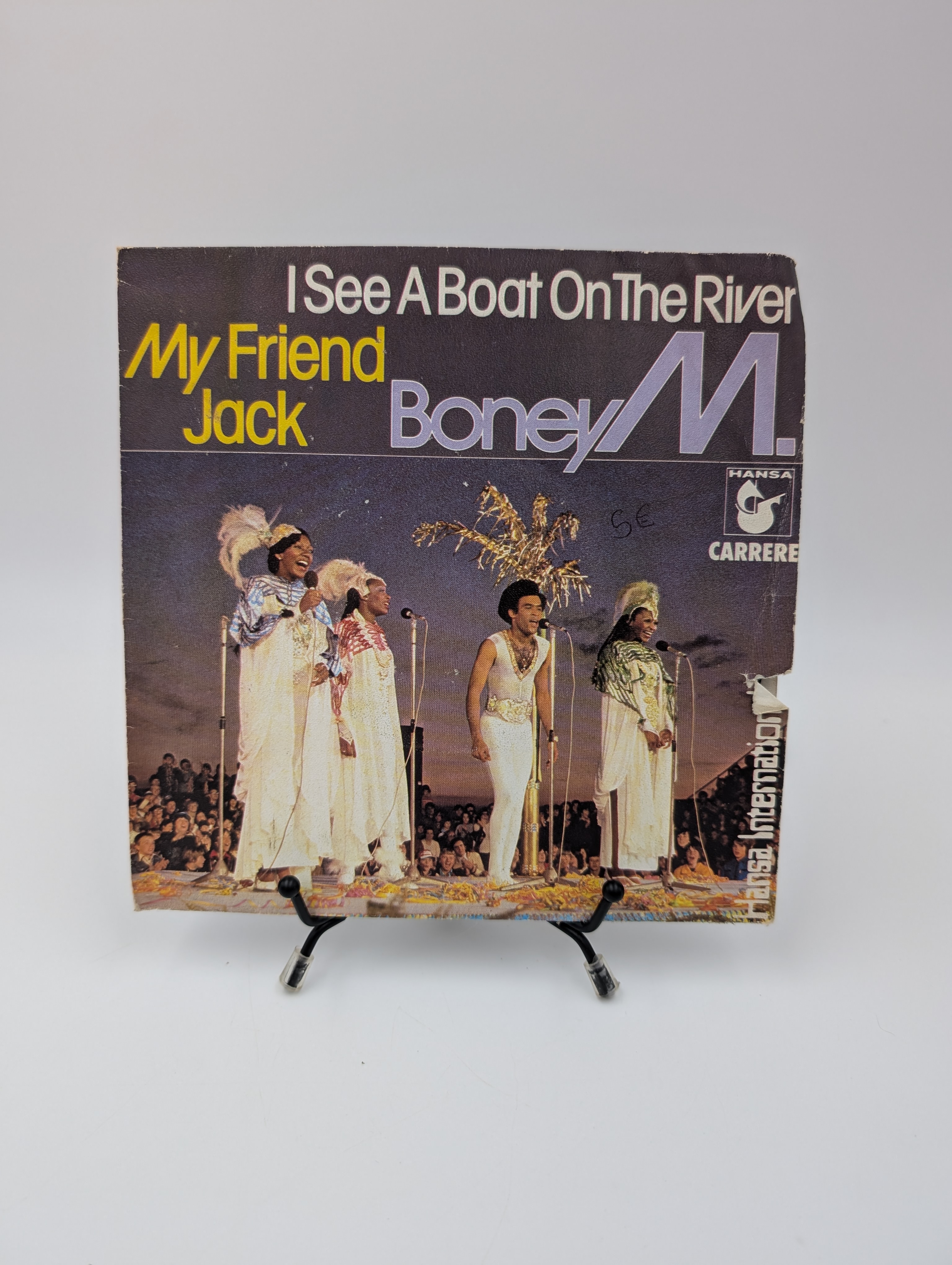 Vinyle 45 tours Boney M. I See a Boot on the River... 2 Vulbens (74)