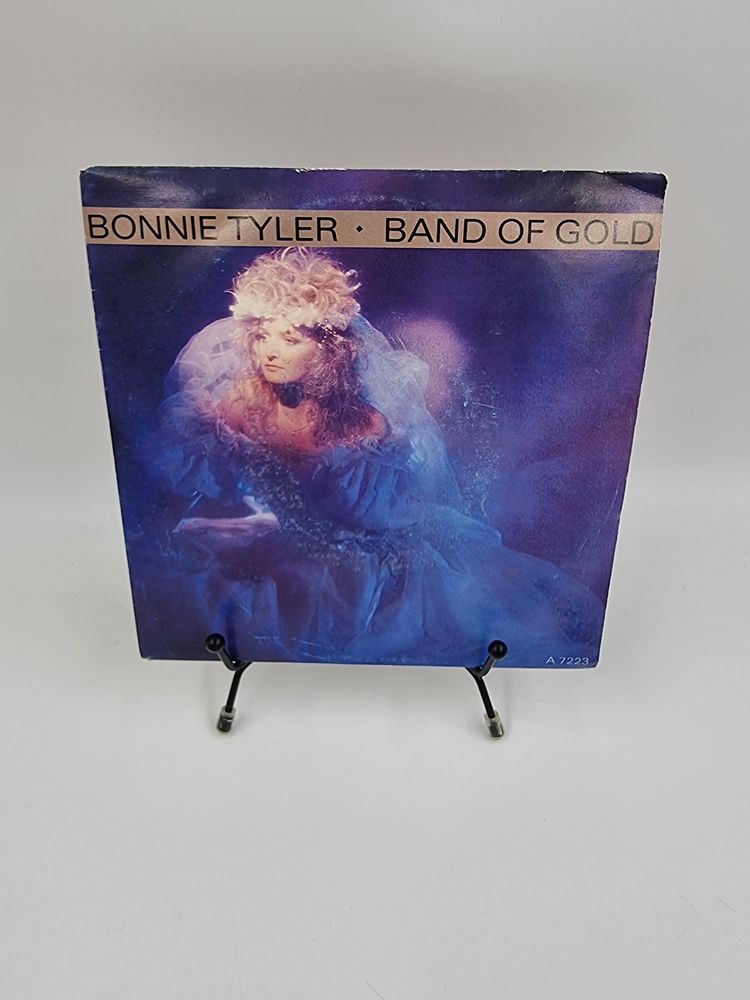 Vinyle 45 tours Bonnie Tyler : Band of Gold avec fourreau	 8 Vulbens (74)