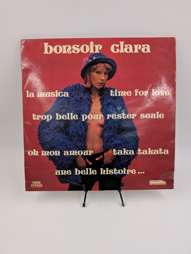 Vinyle 33 tours Bonsoir Clara avec fourreau (fourreau ab�m�) 4 Vulbens (74)