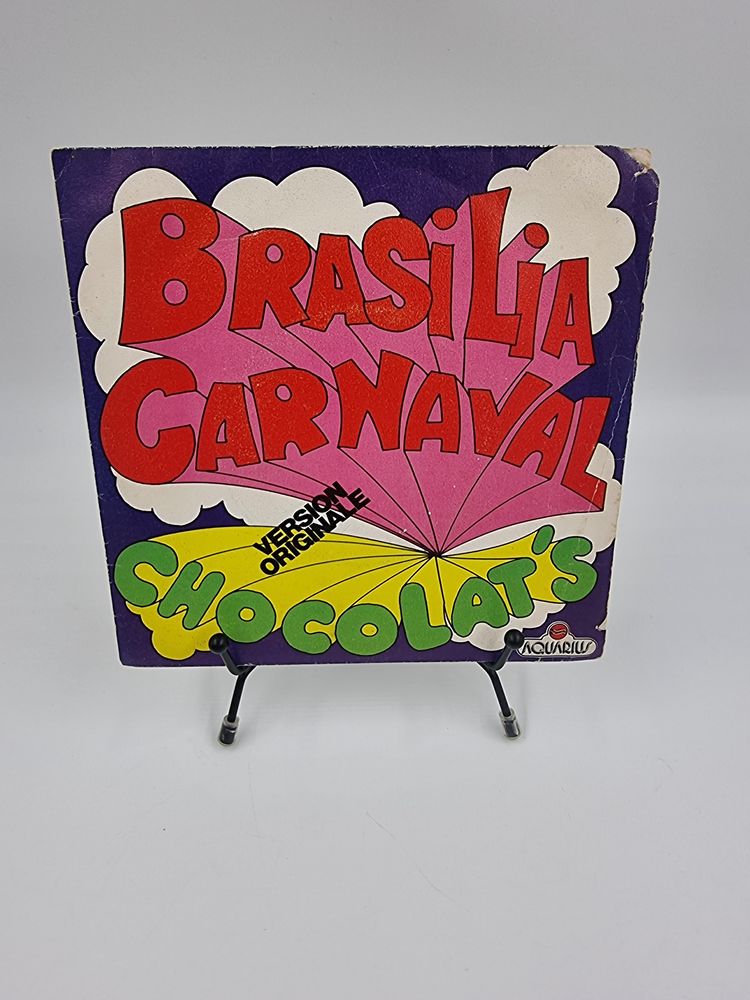 Vinyle 45 tours Brasilia Carnaval : Chocolat's 1 Vulbens (74)