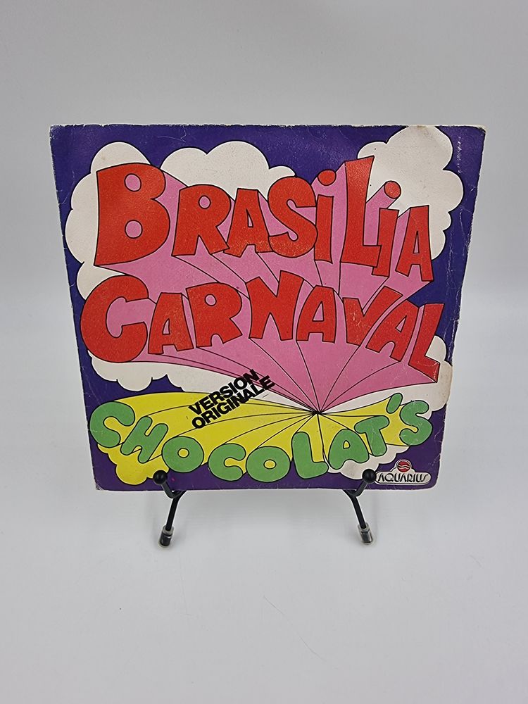 Vinyle 45 tours Brasilia Carnaval : Chocolat's  1 Vulbens (74)