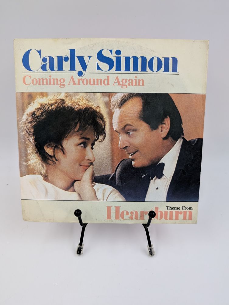 Vinyle 45 tours Carly Simon : Coming Around Again Heartburn 5 Vulbens (74)