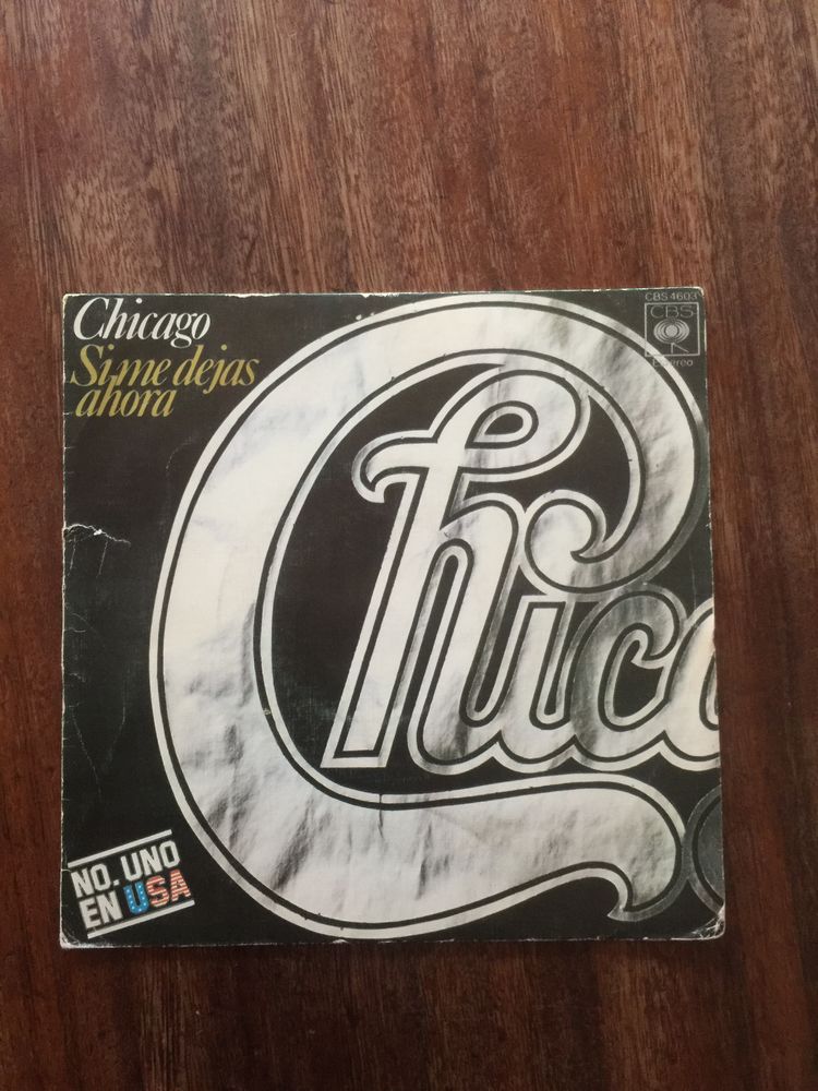 Vinyle 45 tours Chicago   If you leave me now   3 Saleilles (66)
