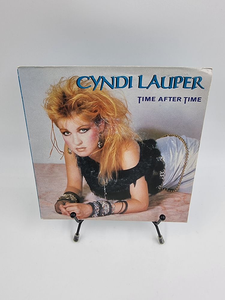 Vinyle 45 tours Cyndi Lauper : Time After Time avec fourreau 2 Vulbens (74)