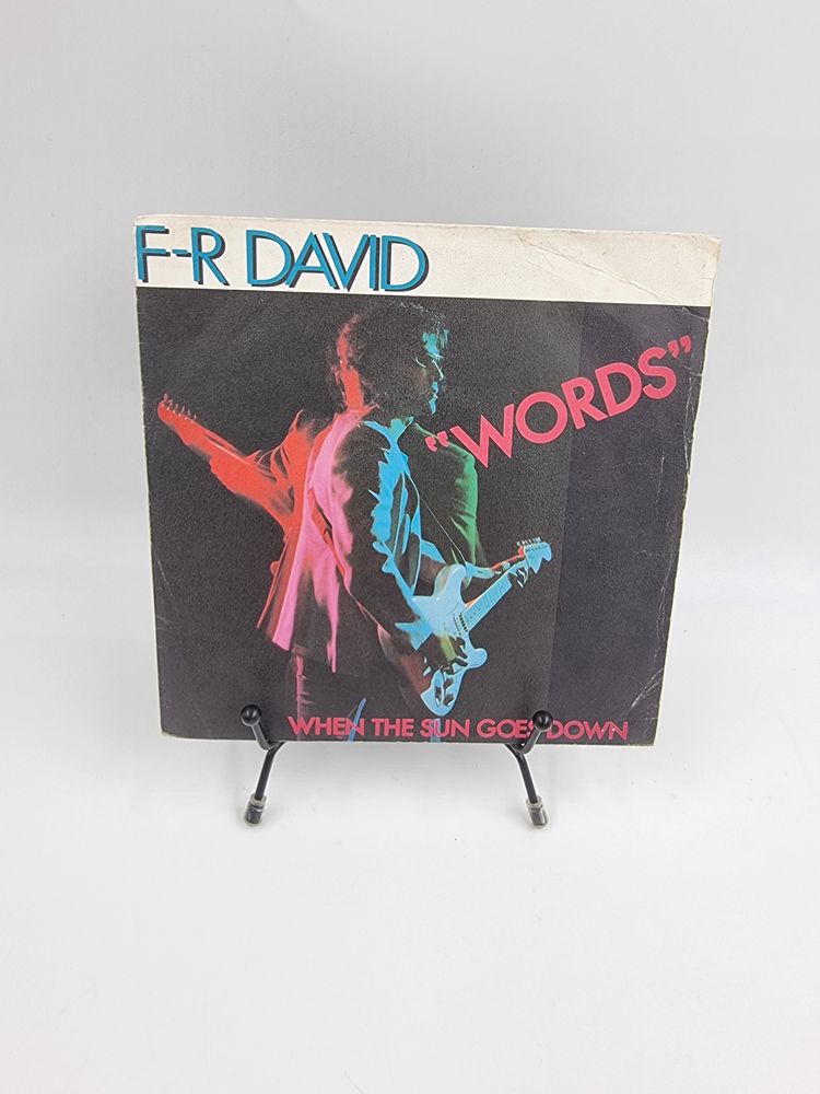 Vinyle 45 tours F-R David : Words (When the Sun Goes Down) 3 Vulbens (74)