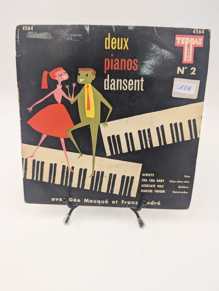 Vinyle 45 tours Deux Pianos Dansent N� 2 avec G�o Mouqu�... 10 Vulbens (74)