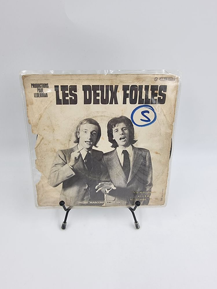Vinyle 45 tours Les Deux Folles avec fourreau 1 Vulbens (74)