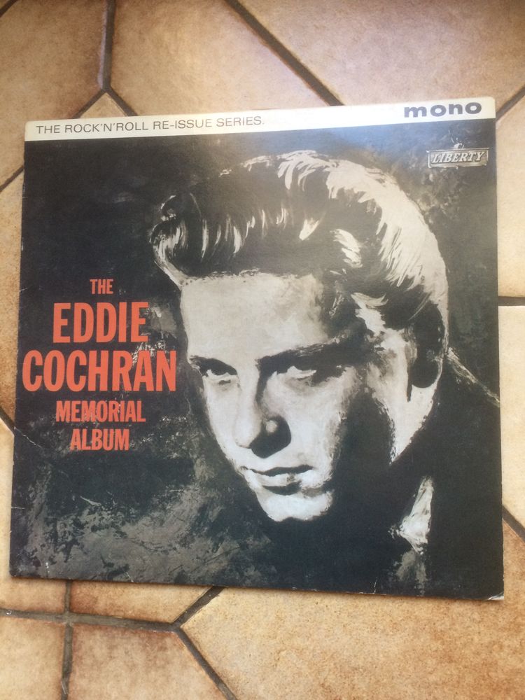 Vinyle 33 tours Eddie Cochran 15 Neuves-Maisons (54)