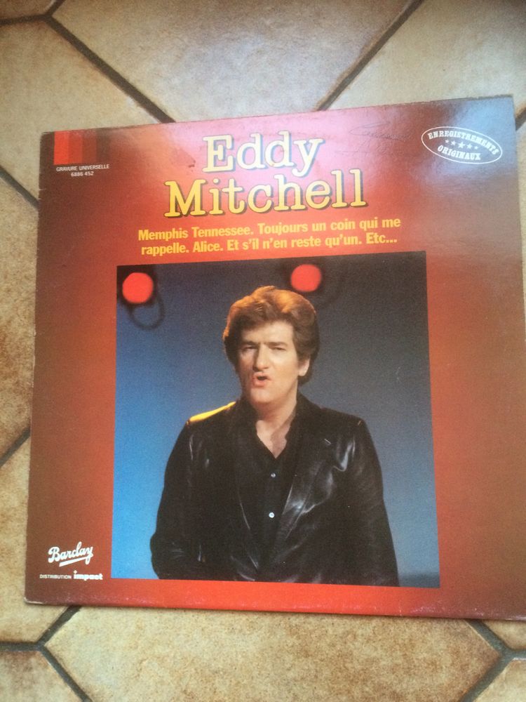 Vinyle 33 tours Eddy Mitchell 9 Neuves-Maisons (54)