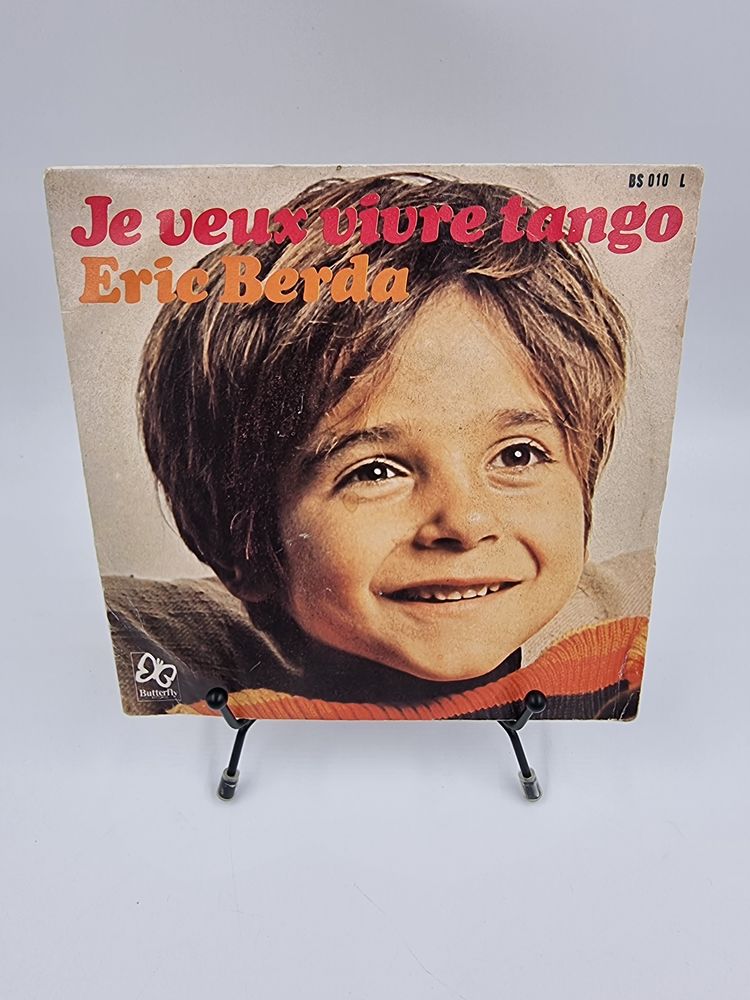 Vinyle 45 tours Eric Berda : Je Veux Vivre Tango 3 Vulbens (74)