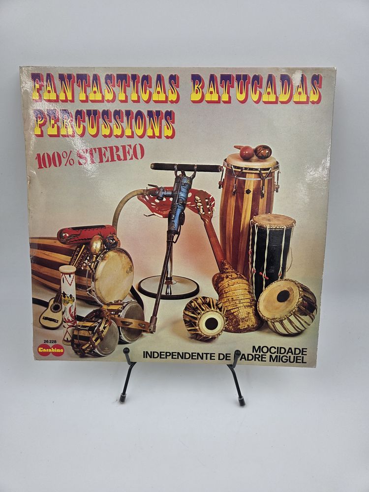 Vinyle 33 tours Fantasticas Batucadas Percussions (Carabine) 5 Vulbens (74)