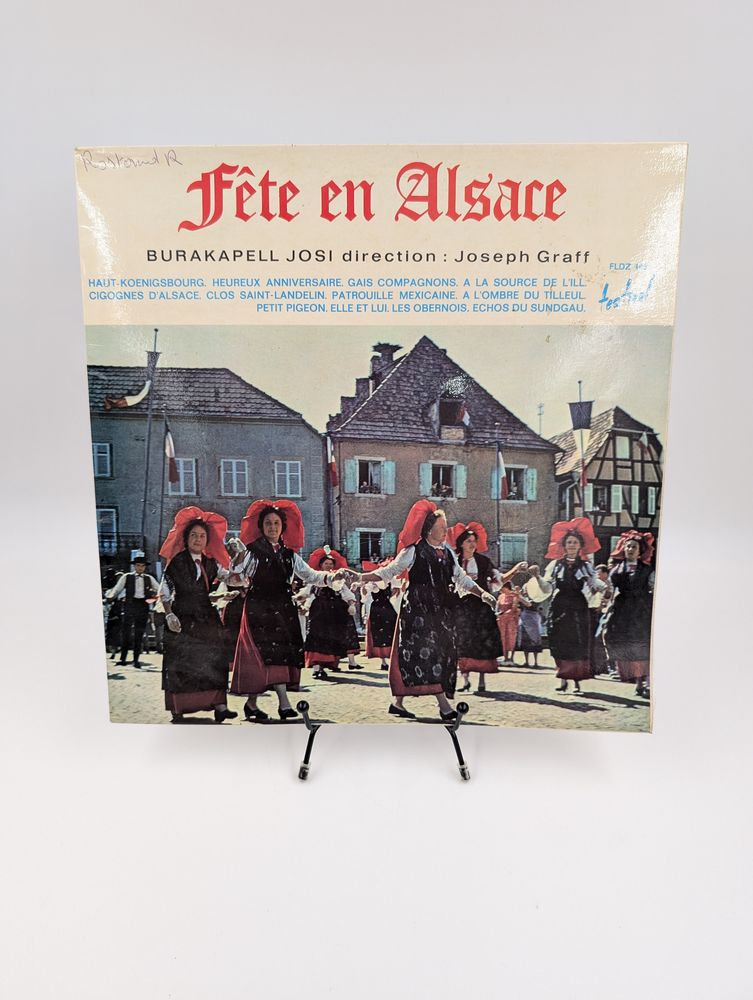 Vinyle 33 tours F�te en Alsace (Burakapell Josi Direction... 4 Vulbens (74)
