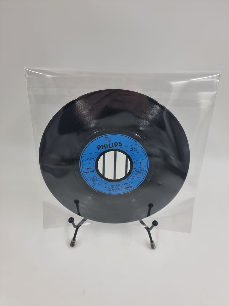 Vinyle 45 tours Franck Didier : J'ai tant Besoin de Toi... 4 Vulbens (74)