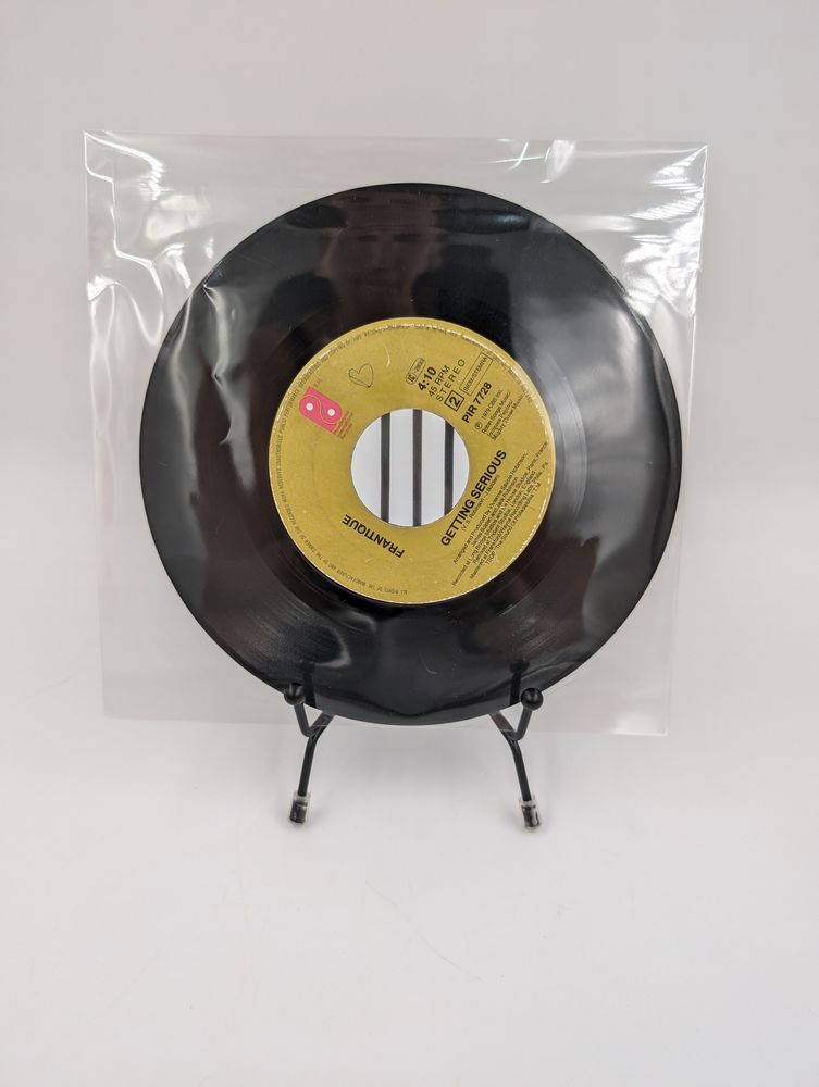 Vinyle 45 tours Frantique : Getting Serious sans fourreau 2 Vulbens (74)