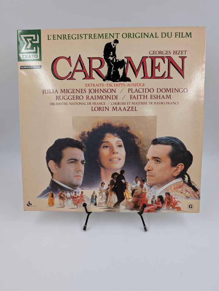 Vinyle 33 tours Georges Bizet : Carmen (Extraits) 4 Vulbens (74)