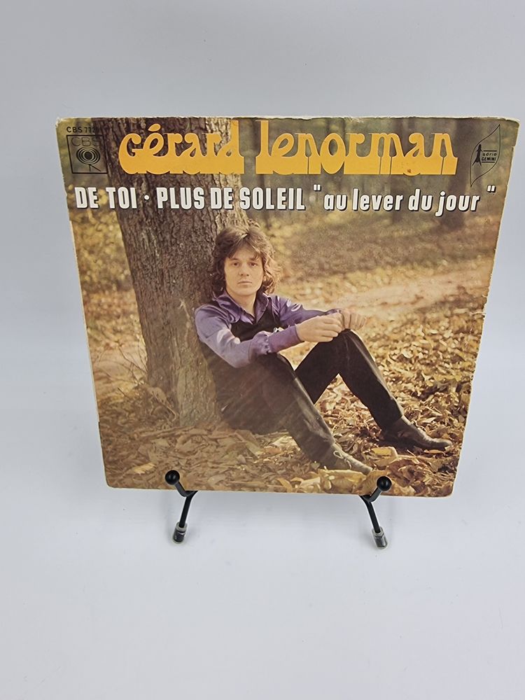 Vinyle 45 tours G�rard Lenorman : De Toi / Plus de Soleil 1 Vulbens (74)