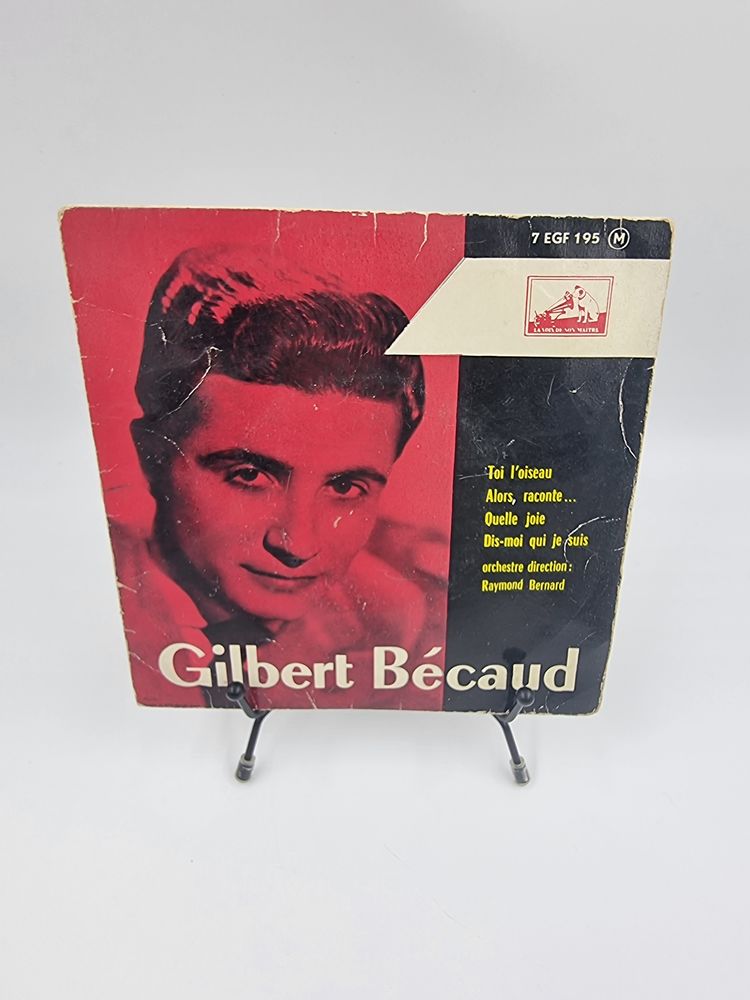 Vinyle 45 tours Gilbert B�caud : Toi l'Oiseau / Alors... 1 Vulbens (74)