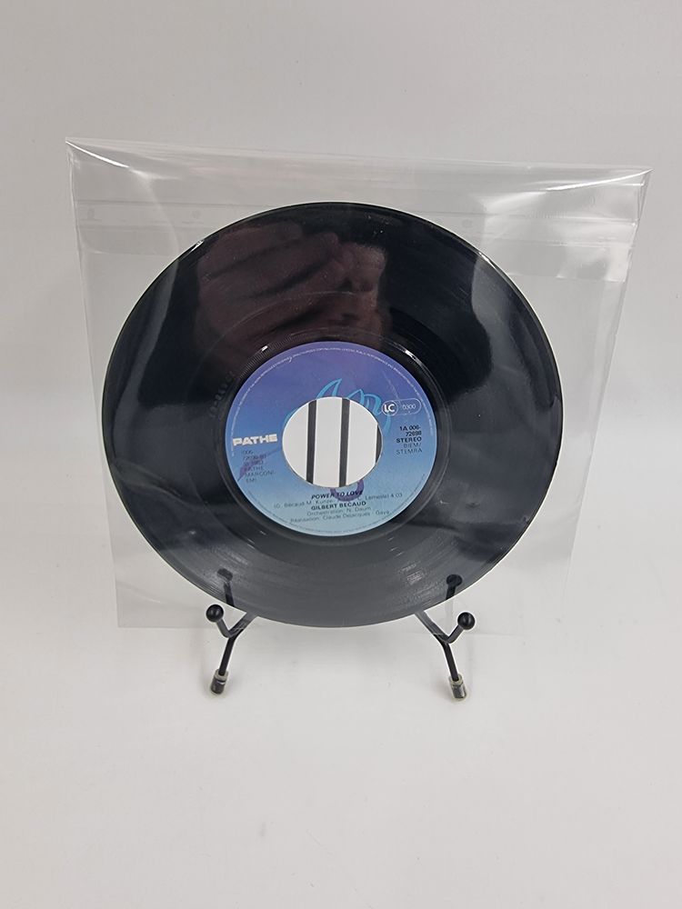 Vinyle 45 tours Gilbert Becaud : Power to Love / Desir�e 1 Vulbens (74)