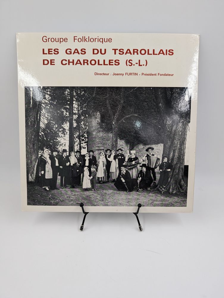 Vinyle 33 tours Groupe Folklorique : Les Gas du Tsarollais 12 Vulbens (74)