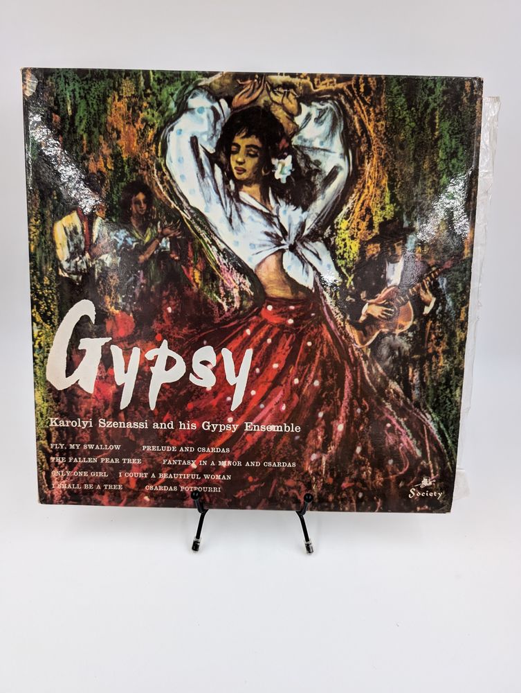 Vinyle 33 tours Gupsy Karolyi Szenassi and his Gypsy 8 Vulbens (74)