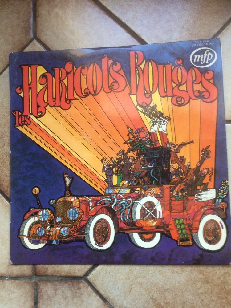 Vinyle 33 tours Haricots rouges 10 Neuves-Maisons (54)