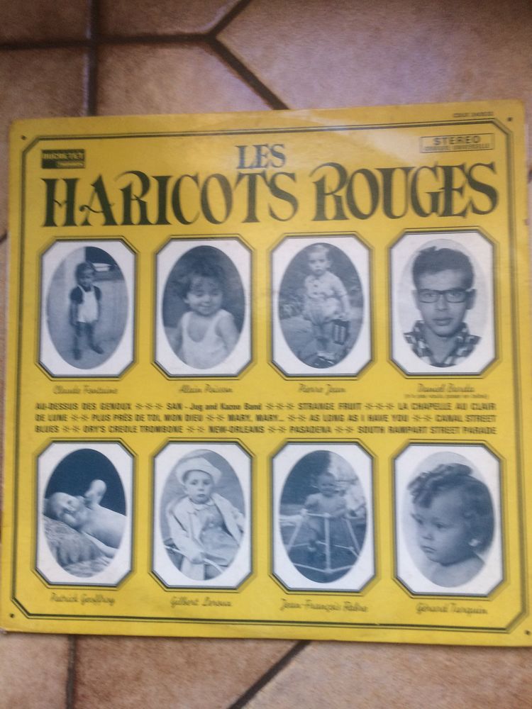 Vinyle 33 tours Haricots rouges 15 Neuves-Maisons (54)