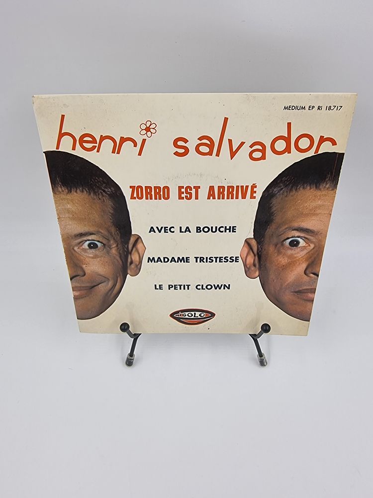 Vinyle 45 tours Henri Salvador : Zorro est Arriv� 2 Vulbens (74)