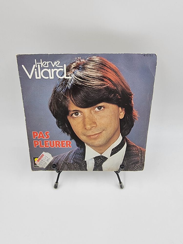 Vinyle 45 tours Herv� Vilard : Pas Pleurer avec fourreau	 1 Vulbens (74)