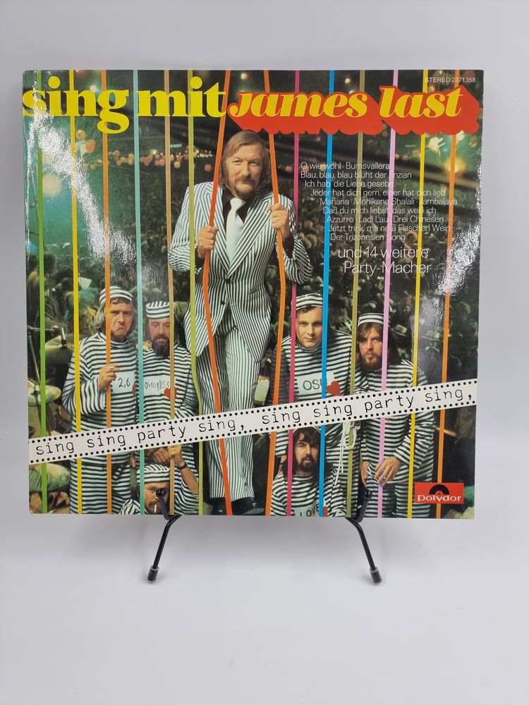 Vinyle 33 tours James Last : Sing Mit avec fourreau 8 Vulbens (74)