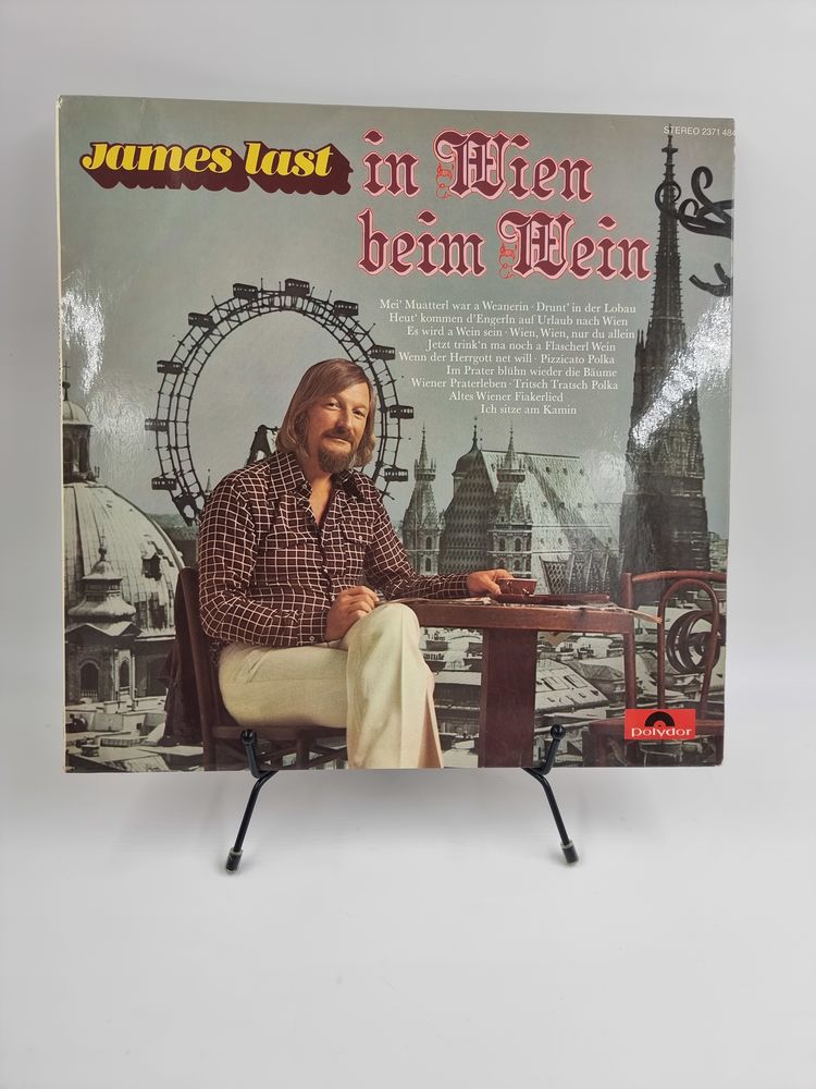 Vinyle 33 tours James Last : In Wien Beim Wein avec fourreau 3 Vulbens (74)