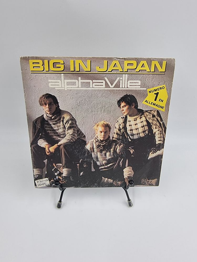 Vinyle 45 tours Big in Japan : Alpha Ville avec fourreau 4 Vulbens (74)