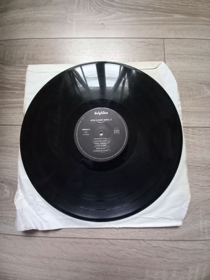 Vinyle 33 tours Jean-Claude Borelly 4 Villiers (86)