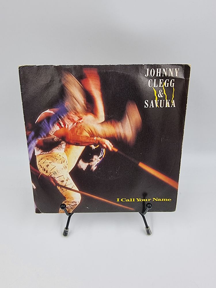 Vinyle 45 tours Johnny Clegg & Savuka : I Call Your Name  1 Vulbens (74)