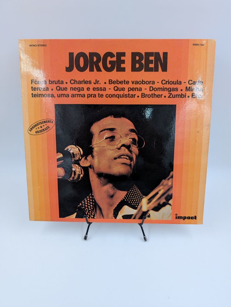 Vinyle 33 tours Jorges Ben (F�r�a Bruta, Charles Jr?)  7 Vulbens (74)