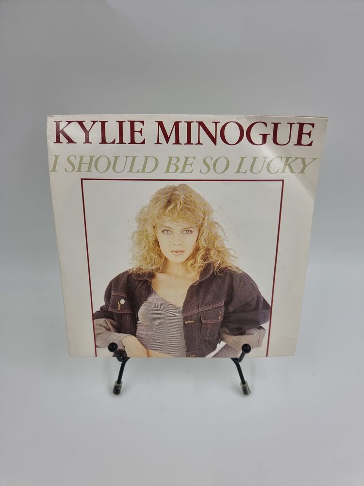 Vinyle 45 tours Kylie Minogue : I Should be so Lucky 2 Vulbens (74)
