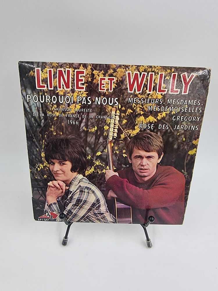 Vinyle 45 tours Line et Willy : Pourquoi pas Nous... 2 Vulbens (74)