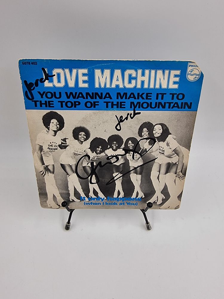 Vinyle 45 tours Love Machine : You Wanna Make it to the Top 1 Vulbens (74)