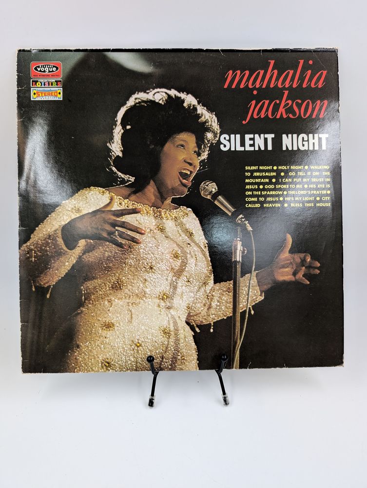 Vinyle 33 tours Mahalia Jackson : Silent Night avec fourreau 4 Vulbens (74)
