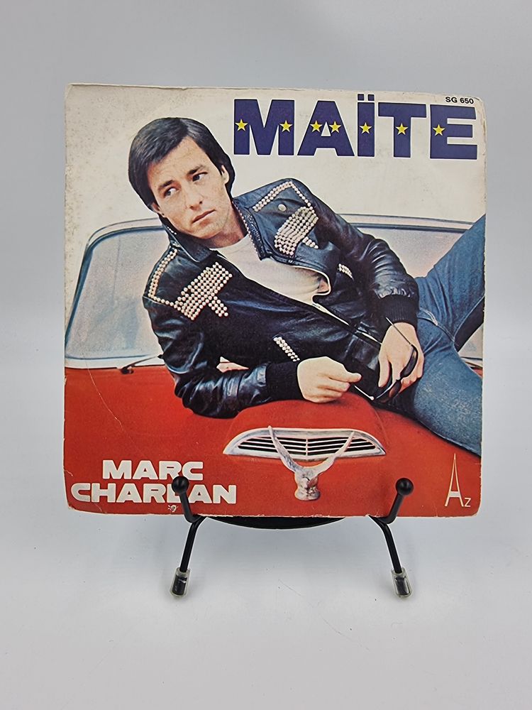 Vinyle 45 tours Marc Charlan : Ma�te avec fourreau 6 Vulbens (74)