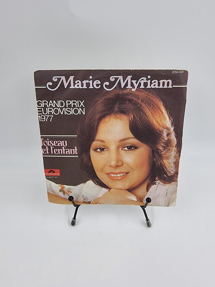 Vinyle 45 tours Marie Myriam : Grand Prix Eurovision 1977 2 Vulbens (74)