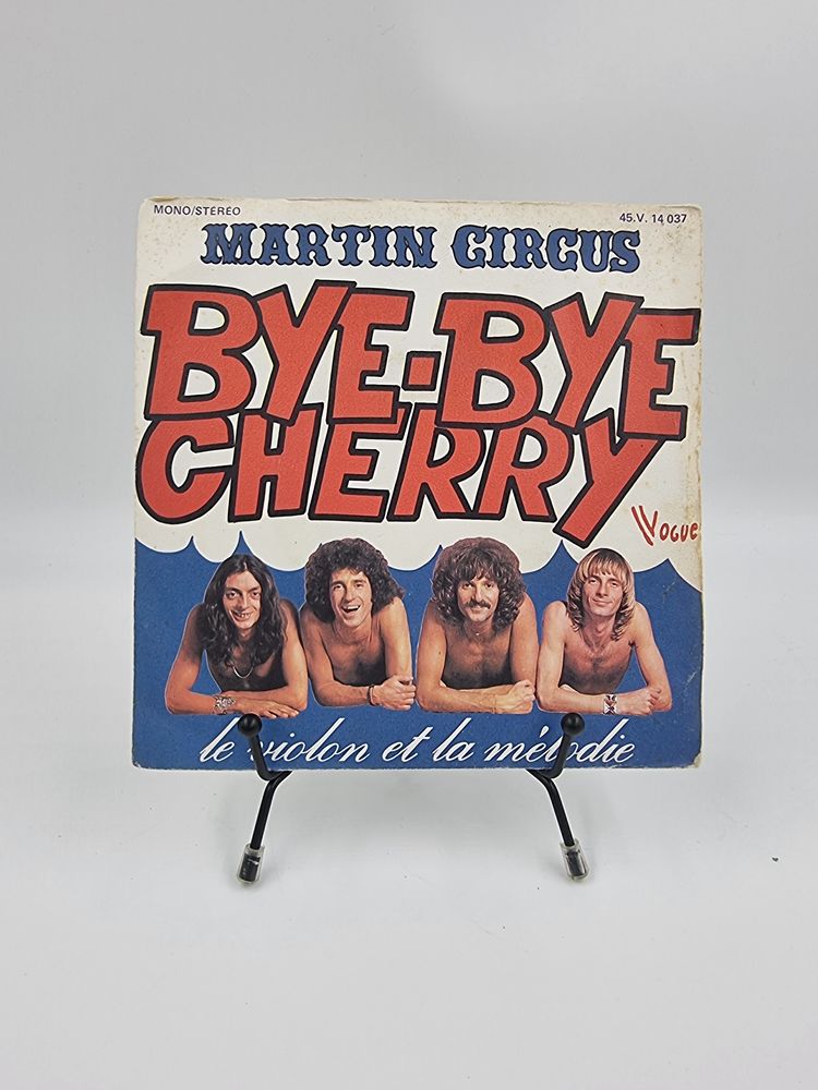 Vinyle 45 tours Martin Circus : Bye-Bye Cherrys 2 Vulbens (74)