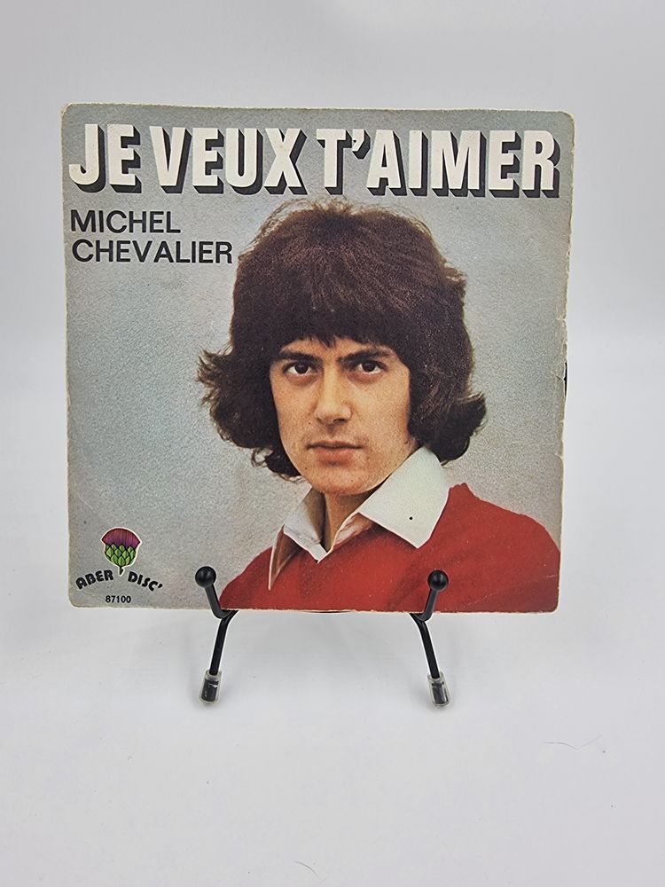 Vinyle 45 tours Michel Chevalier : Je Veux t'Aimer 2 Vulbens (74)