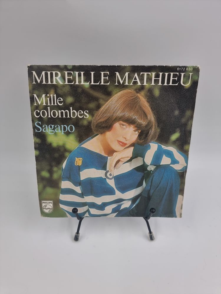Vinyle 45 tours Mireille Mathieu : Mille Colombes / Sagapo.. 1 Vulbens (74)