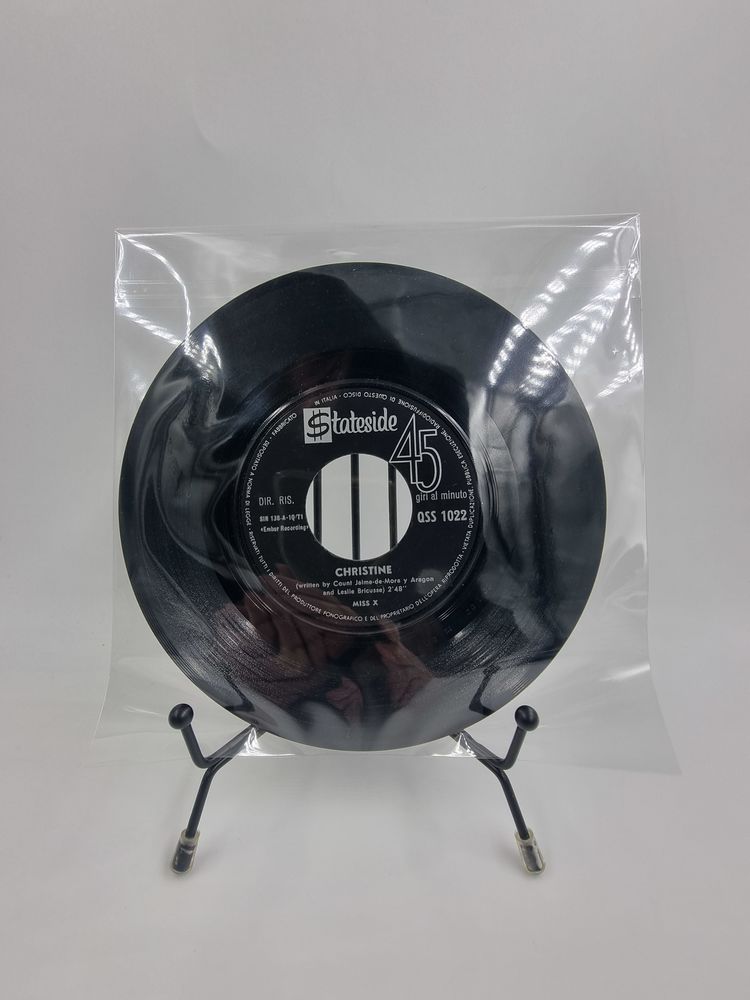 Vinyle 45 tours Miss X : Christine / Sex sans fourreau 7 Vulbens (74)